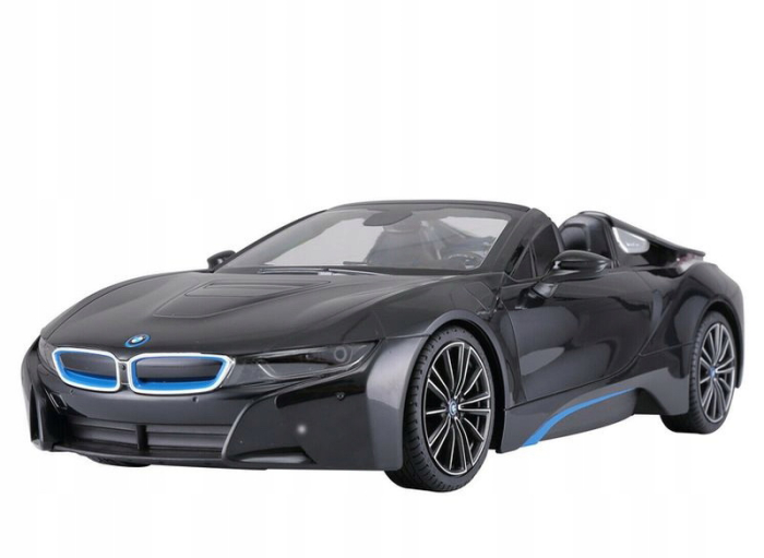 MASINA CU TELECOMANDA BMW I8 NEGRU SCARA 1 LA 12 [7]