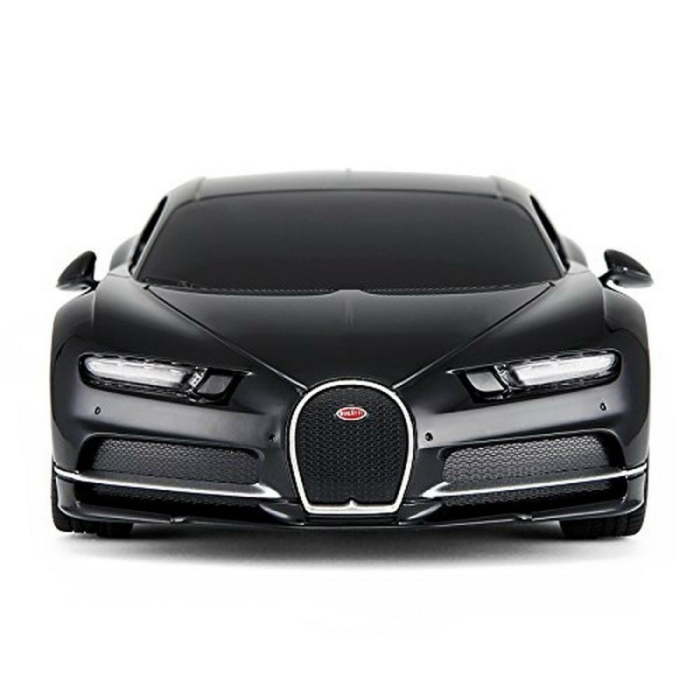 MASINA CU TELECOMANDA BUGATTI CHIRON NEGRU CU SCARA 1 LA 24 [4]