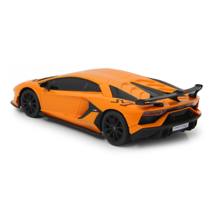 MASINA CU TELECOMANDA LAMBORGHINI AVENTADOR SVJ PORTOCALIU CU SCARA 1 LA 24 [6]