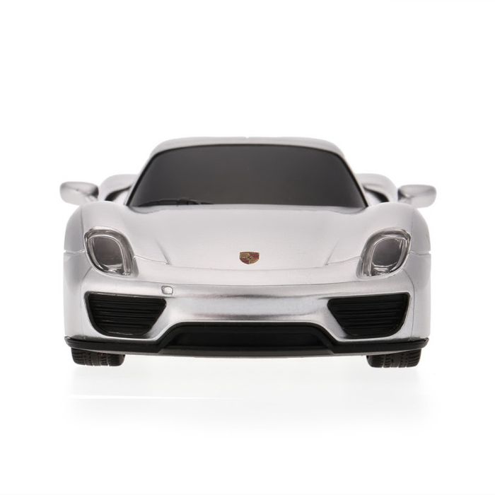 MASINA CU TELECOMANDA PORSCHE 918 SPYDER ARGINTIU CU SCARA 1 LA 24 [2]