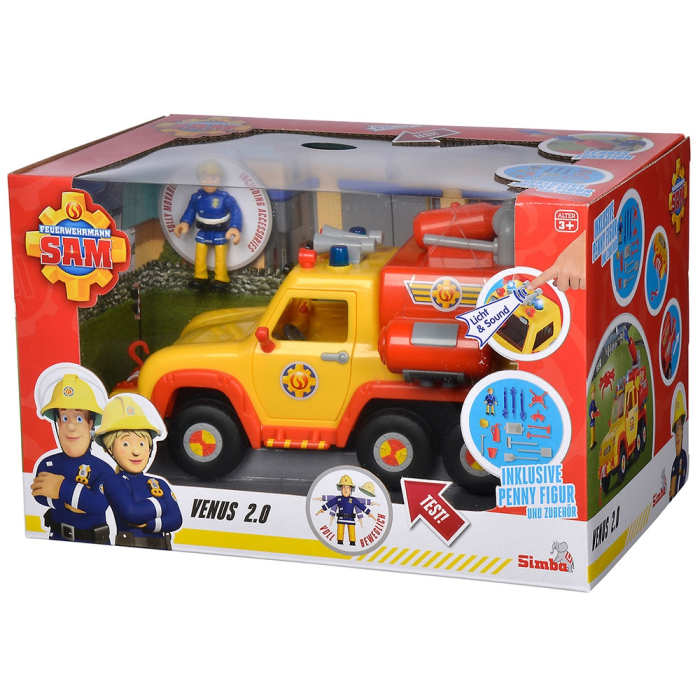 Masina de pompieri Simba Fireman Sam Venus 2.0 cu figurina [20]