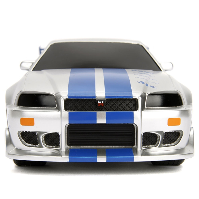 Masina Jada Toys Fast and Furious Nissan Skyline GTR 1:24 cu telecomanda [2]