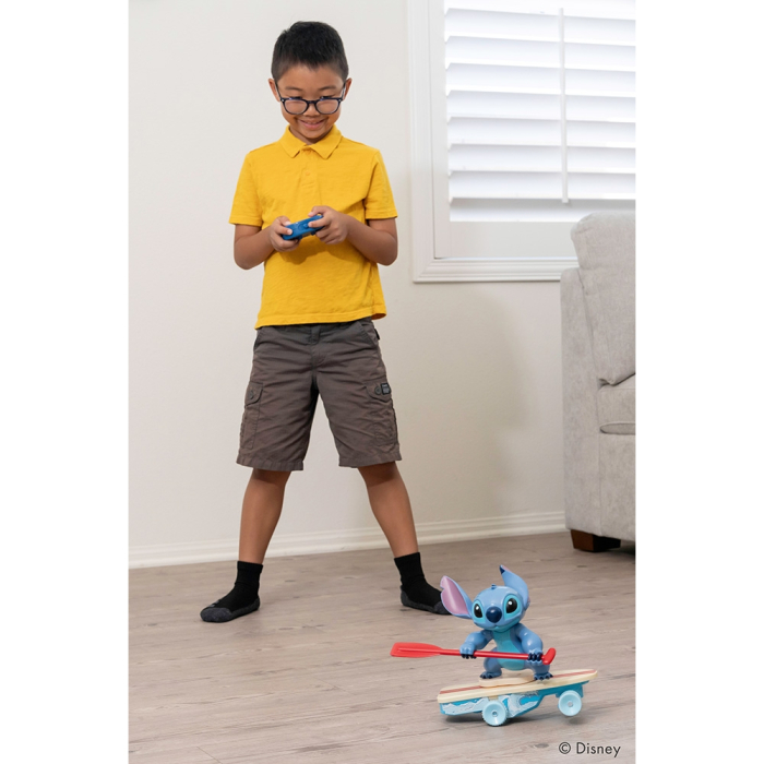 Masina Jada Toys Surfer Stitch 25 cm cu telecomanda [14]