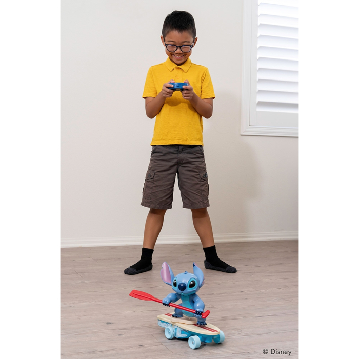 Masina Jada Toys Surfer Stitch 25 cm cu telecomanda [13]