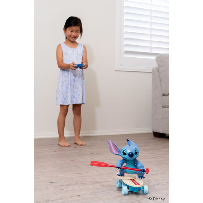 Masina Jada Toys Surfer Stitch 25 cm cu telecomanda [9]