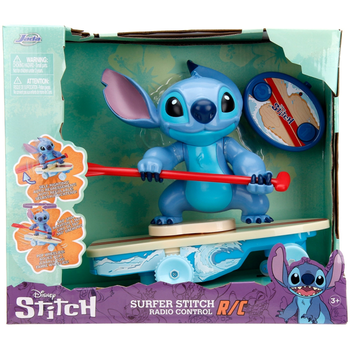 Masina Jada Toys Surfer Stitch 25 cm cu telecomanda [23]