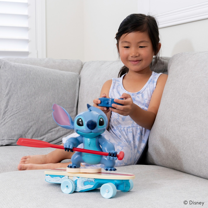 Masina Jada Toys Surfer Stitch 25 cm cu telecomanda [10]
