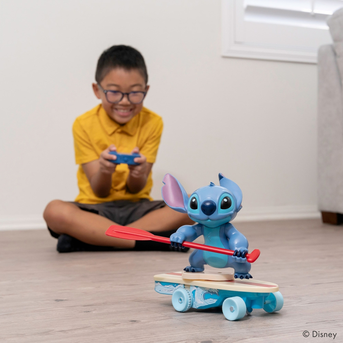 Masina Jada Toys Surfer Stitch 25 cm cu telecomanda [12]