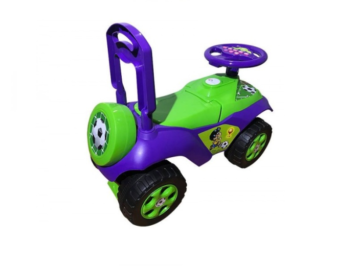 Masinuta de impins MyKids Music 0142/R/02 Verde Violet [3]