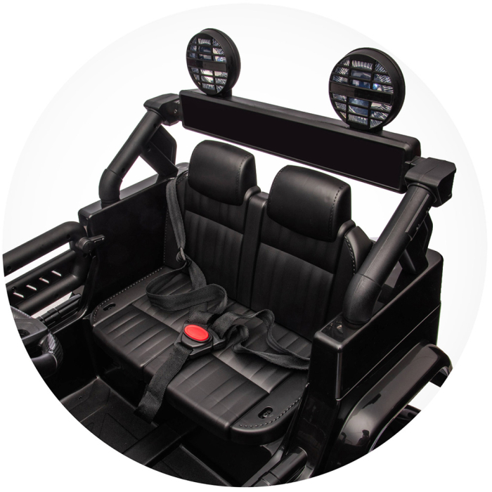 Masinuta electrica Chipolino Toyota FJ Cruiser cu roti EVA black [14]