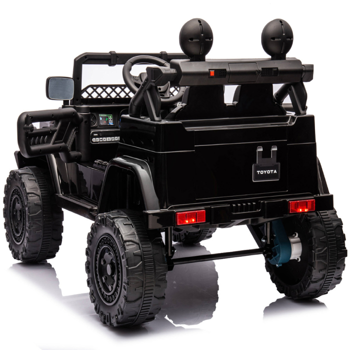 Masinuta electrica Chipolino Toyota FJ Cruiser cu roti EVA black [8]