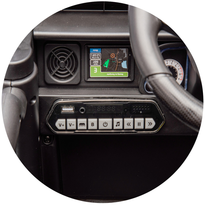 Masinuta electrica Chipolino Toyota FJ Cruiser cu roti EVA granite [9]
