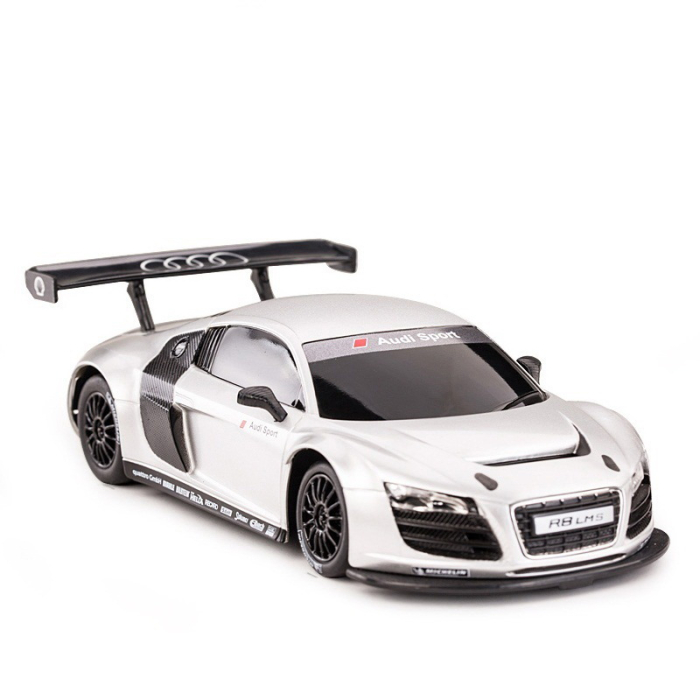 MASINUTA METALICA AUDI R8 ARGINTIE SCARA 1 LA 24 [3]