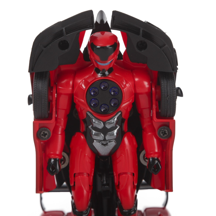 MASINUTA METALICA CONVERTIBILA PAGANI ZONDA R ROSU CU SCARA 1 LA 32 [6]