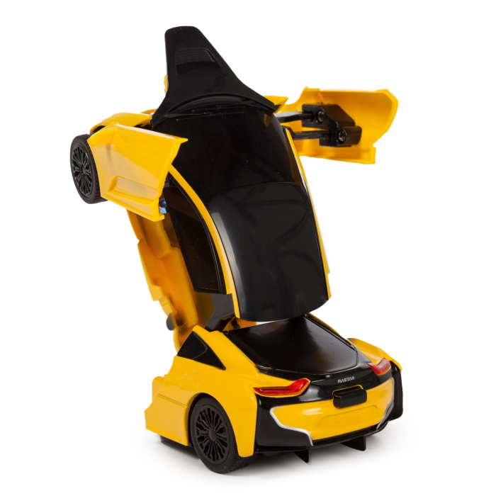 MASINUTA METALICA CONVERTIBILA RS GALBENA CU SCARA 1 LA 32 [5]