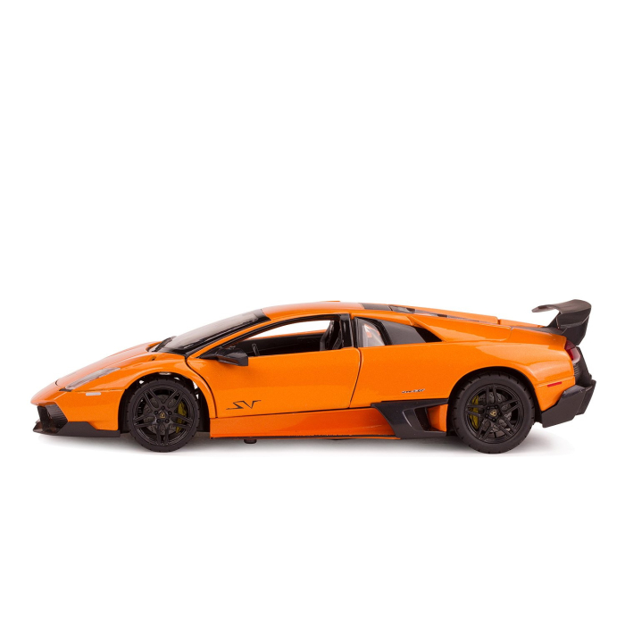 MASINUTA METALICA  LAMBORGHINI MURCIELAGO LP670-4 PORTOCALIU SCARA 1 LA 24 [6]