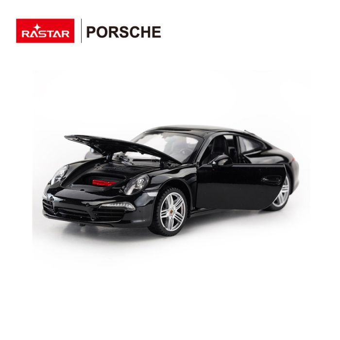 MASINUTA METALICA PORSCHE 911 NEGRU SCARA 1 LA 24 [3]