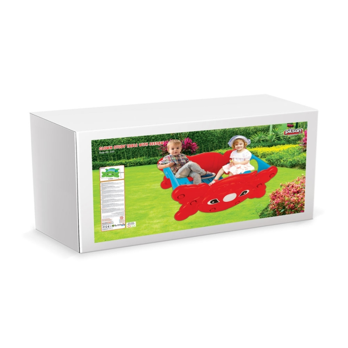 Masuta si balansoar pentru copii Pilsan Clown red [4]
