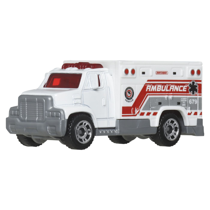 MATCHBOX SET 5 MASINUTE METALICE RESCUE SCARA 1 LA 64 [7]