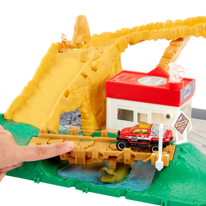 MATCHBOX SET ACTION DRIVERS CANIONUL CU SUNETE SI LUMINI [5]