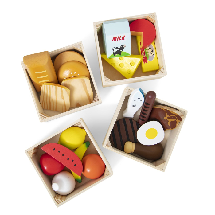 MELISSA SI DOUG SET DE JOACA DIN LEMN PRODUSE ALIMENTARE [9]