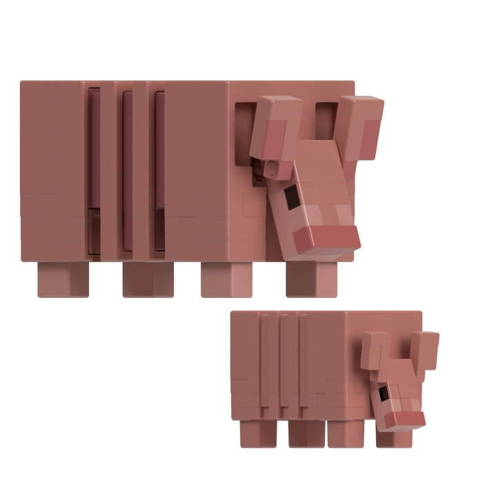 MINECRAFT CRAFT A BLOCK FIGURINA ARMADILLO SI BABY ARMADILLO 8CM [3]