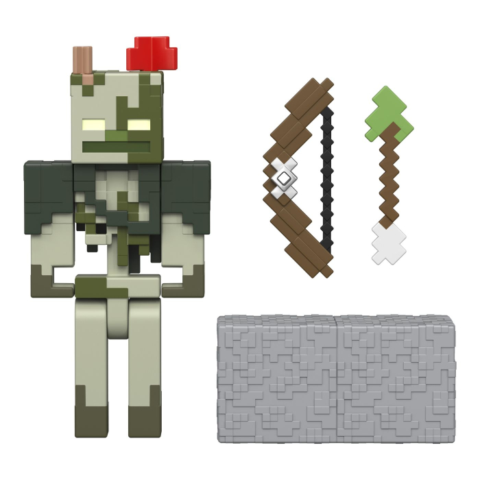 MINECRAFT CRAFT A BLOCK FIGURINA BOGGED 8CM [2]
