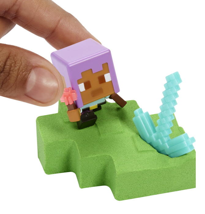 MINECRAFT MINI MODE SET EXPLORARE MINIERA TURQUOISE [3]