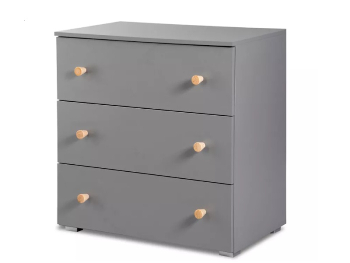Mobilier camera copii Si Bebelusi KLUPS PAULINE Graphite Natur [4]