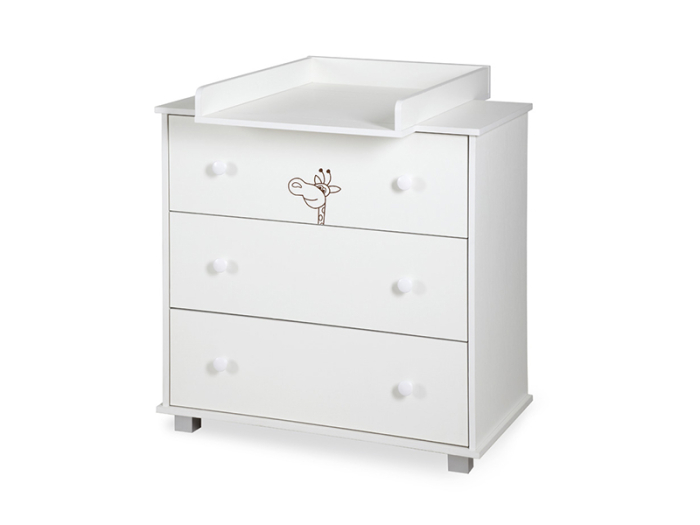 Mobilier Camera copii Si Bebelusi KLUPS SAFARI GIRAFFE Alb [3]