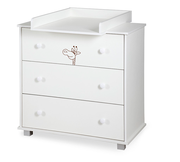 Mobilier Camera copii Si Bebelusi KLUPS SAFARI GIRAFFE Alb [2]