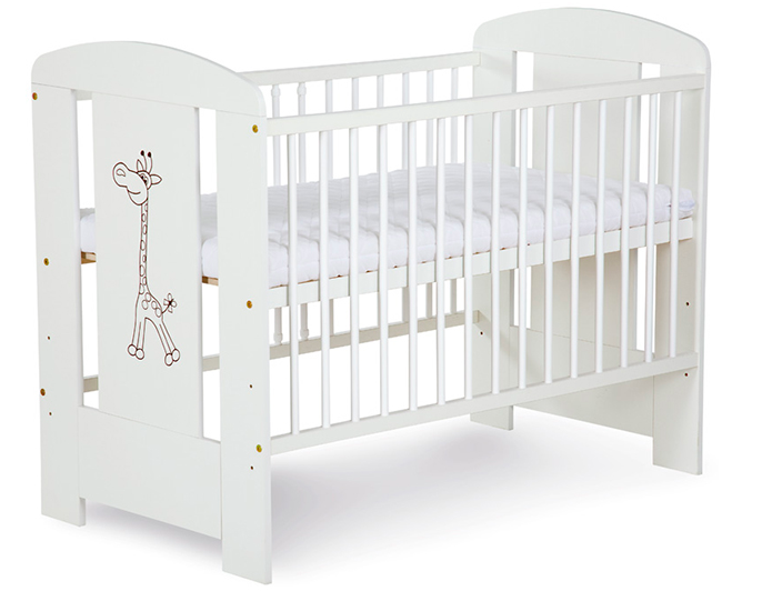 Mobilier Camera copii Si Bebelusi KLUPS SAFARI GIRAFFE Alb [3]