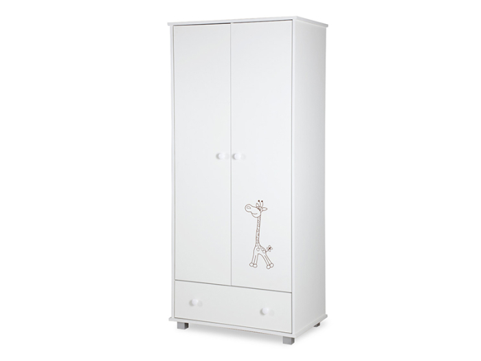 Mobilier Camera copii Si Bebelusi KLUPS SAFARI GIRAFFE Alb [4]