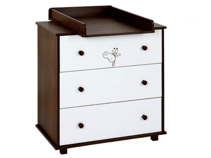 Mobilier Camera copii Si Bebelusi KLUPS SAFARI GIRAFFE Wenge 2 [2]