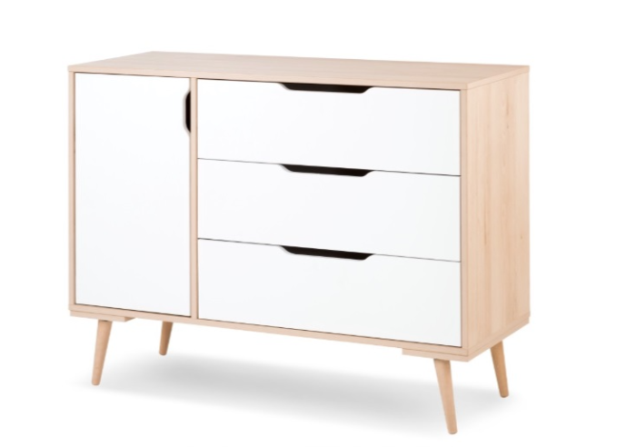 Mobilier Camera copii Si Bebelusi KLUPS SOFIE Alb Natur [4]