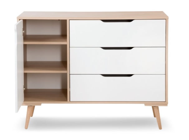 Mobilier Camera copii Si Bebelusi KLUPS SOFIE Alb Natur [6]