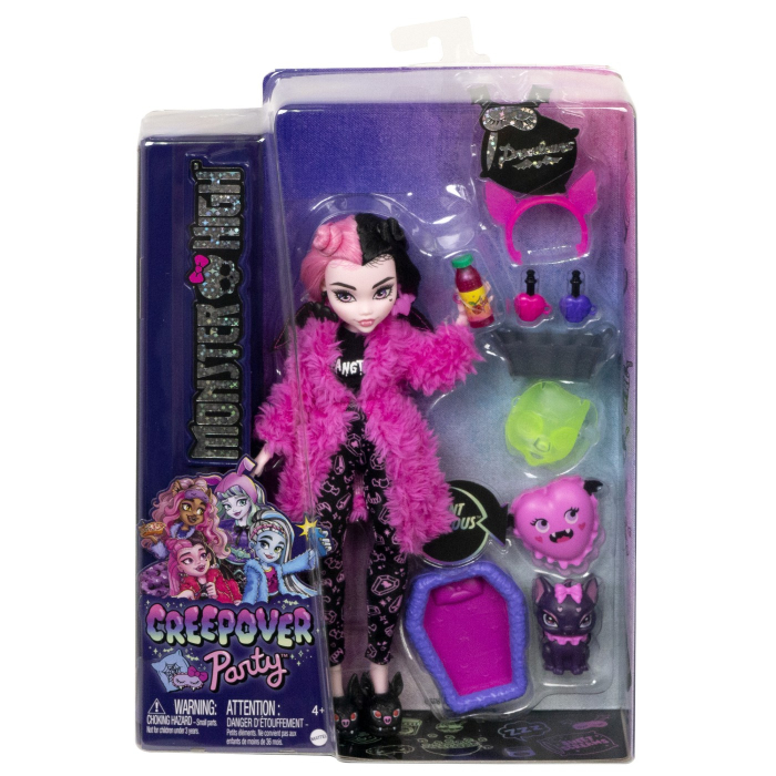 MONSTER HIGH PAPUSA DRACULAURA CREEPOVER PARTY [1]