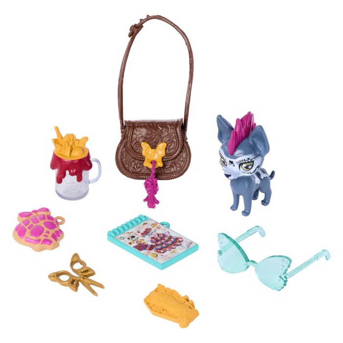 MONSTER HIGH PAPUSA SKELITA CALAVERAS CU ACCESORII [9]