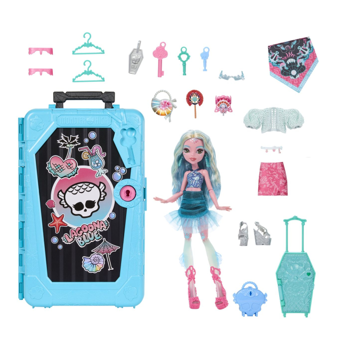 MONSTER HIGH SKULLTIMATE SECRET PAPUSA LAGOONA BLUE [3]