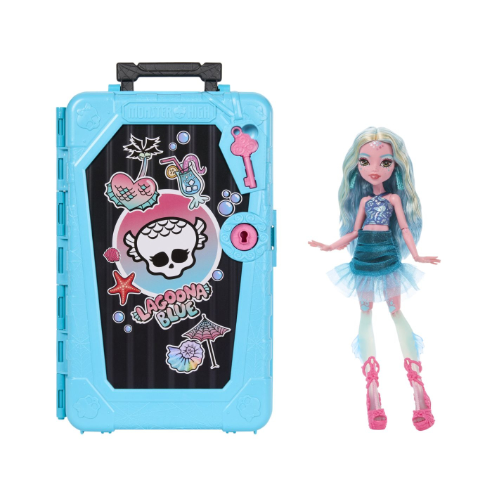 MONSTER HIGH SKULLTIMATE SECRET PAPUSA LAGOONA BLUE [4]