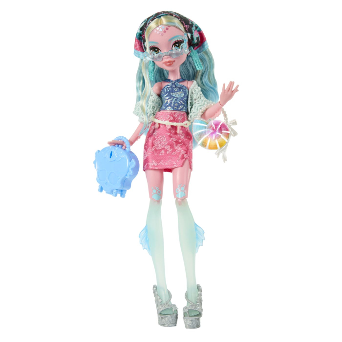 MONSTER HIGH SKULLTIMATE SECRET PAPUSA LAGOONA BLUE [10]