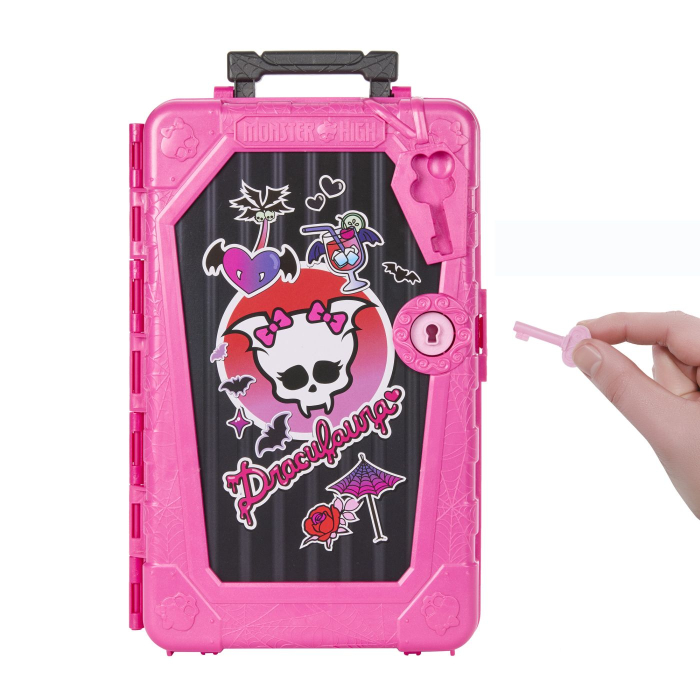 MONSTER HIGH SKULLTIMATE SECRETS PAPUSA DRACULAURA CU ACCESORII [2]