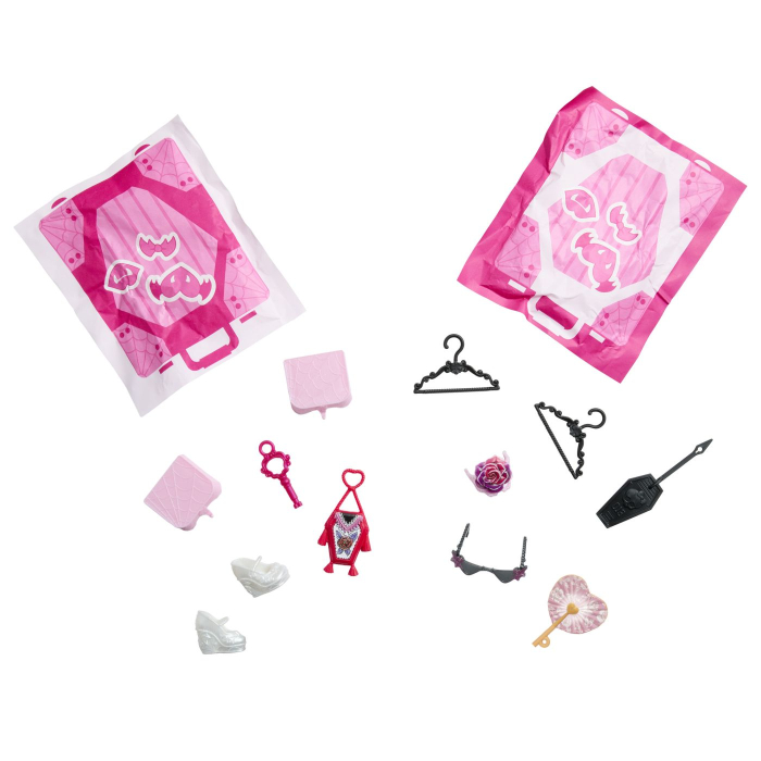 MONSTER HIGH SKULLTIMATE SECRETS PAPUSA DRACULAURA CU ACCESORII [8]