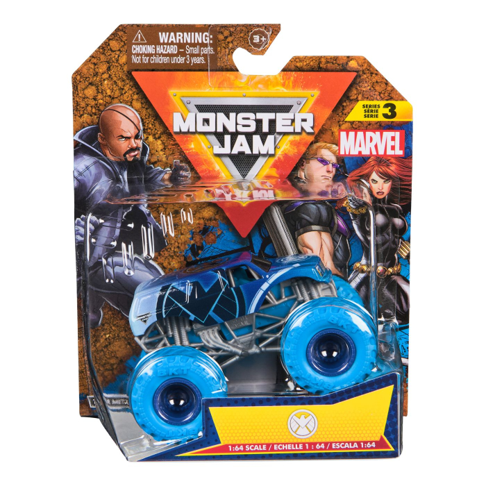MONSTER JAM MARVEL CAMION GIGANT SHIELD SCARA 1 LA 64 [1]