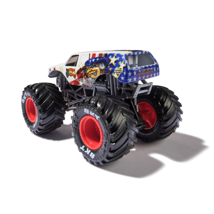 MONSTER JAM MASINUTA METALICA JESTER SCARA 1 LA 64 [3]