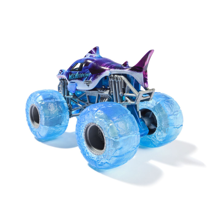 MONSTER JAM MASINUTA METALICA MEGALODON MOV SCARA 1 LA 64 [3]