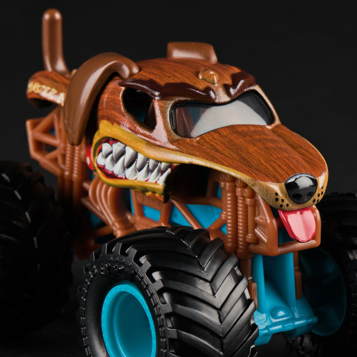 MONSTER JAM RUFF CROWD MASINUTA METALICA MONSTER MUTT SCARA 1 LA 64 [6]
