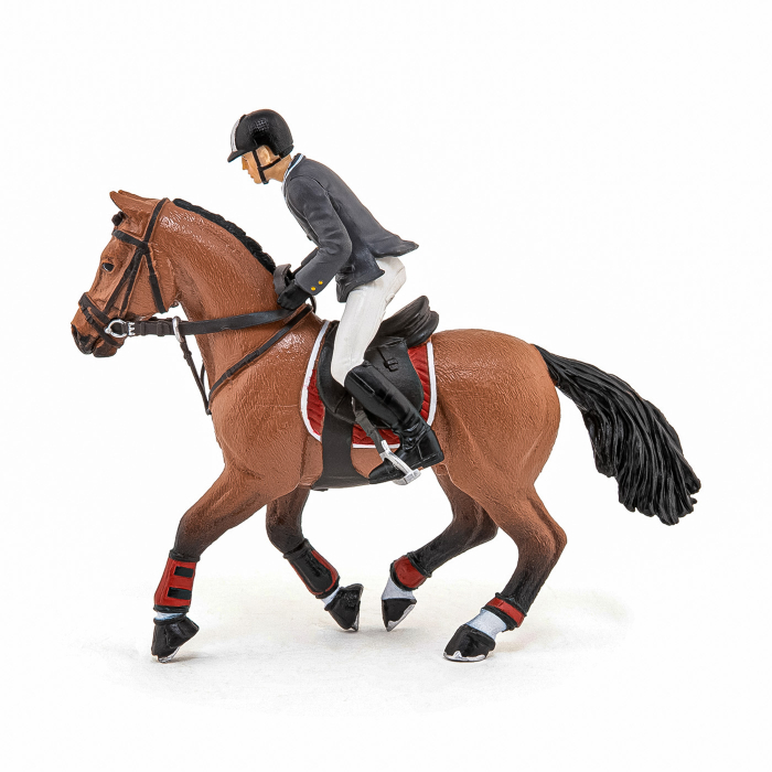 PAPO FIGURINA CAL COMPETITIE CU JOCHEU [2]