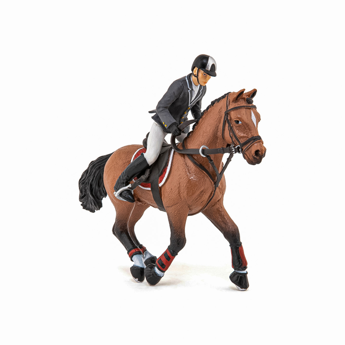 PAPO FIGURINA CAL COMPETITIE CU JOCHEU [5]