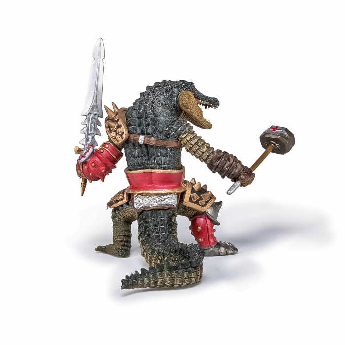 PAPO FIGURINA CROCODIL MUNTANT [3]